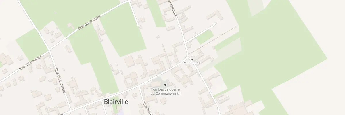 Plan du 2 Rue de l’Eglise à Blairville