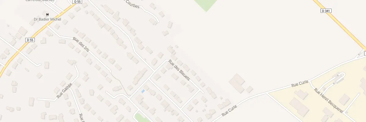 Plan du 73 Rue des Bleuets à Marœuil