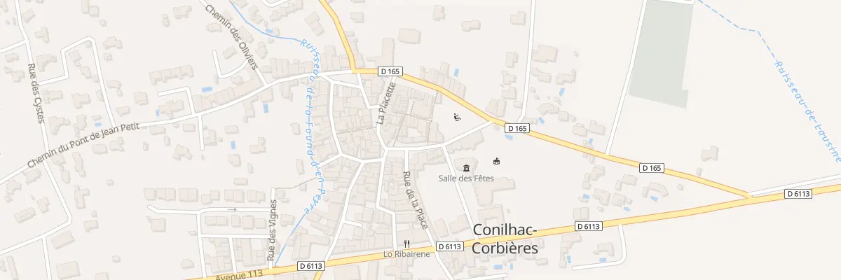 Plan du 11 Pl de l’Horloge à Conilhac-Corbières