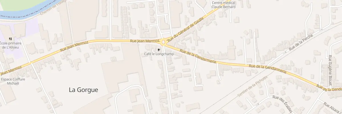 Plan du 10 Rue de la Gare à La Gorgue