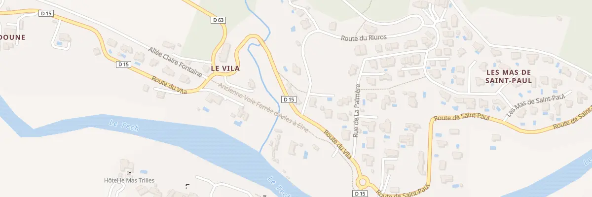 Plan du 5001F Les Vinyasses du Nord à Reynès