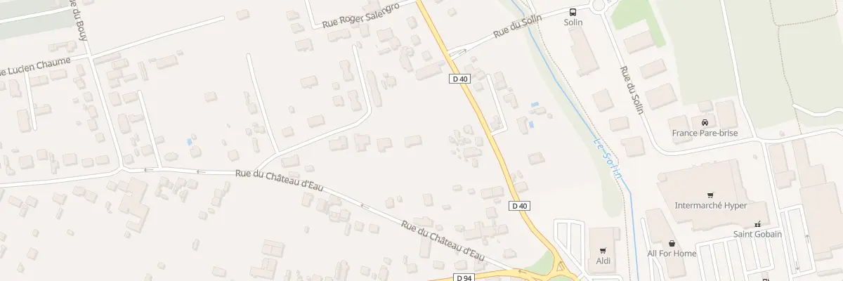 Plan du 15B Rue Roger Salengro à Châlette-sur-Loing