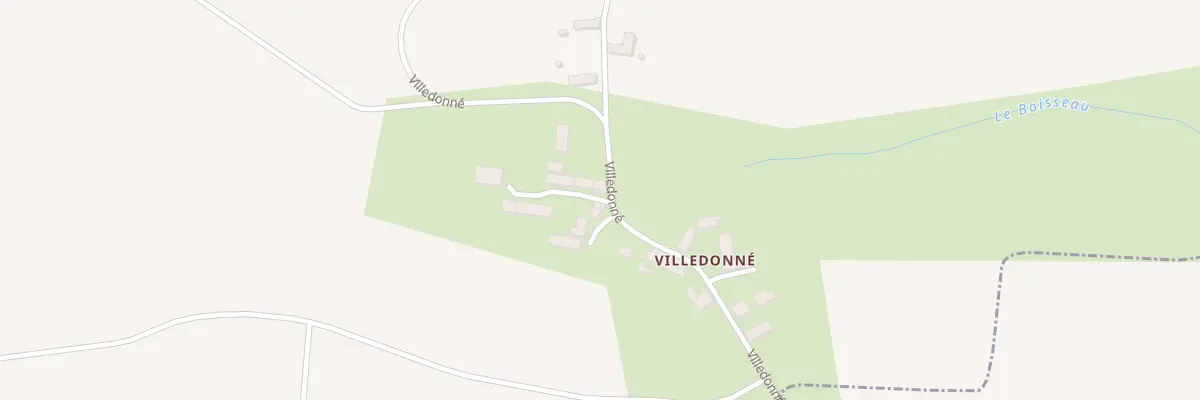 Plan du 632 Rte de Villedonne à Neuvy-Deux-Clochers