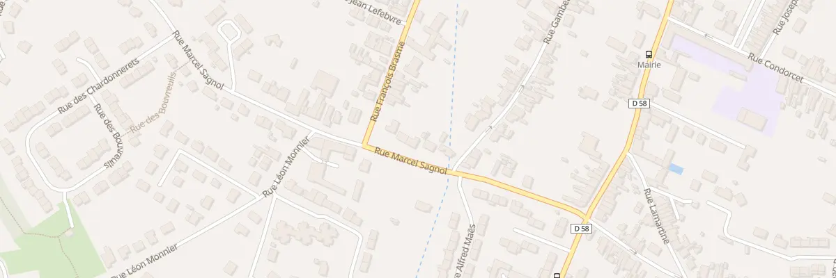 Plan du 26 Rue Marcel Sagnol à Bully-les-Mines