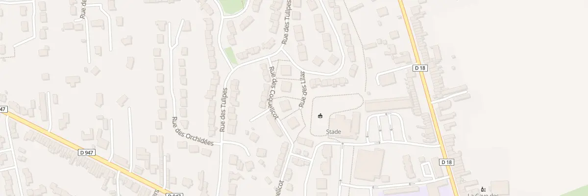 Plan du 7 Rue des Coquelicots à Estaires