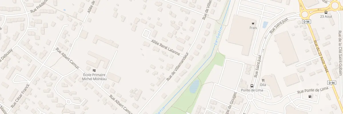 Plan du 52 Rue de Villemandeur à Châlette-sur-Loing