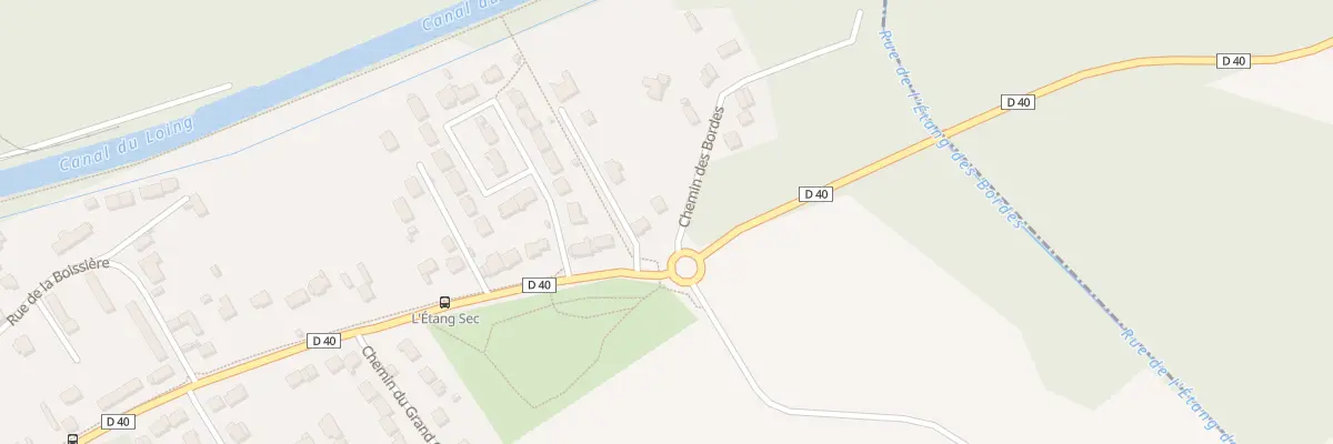 Plan du 105 Rte de Moret à Moncourt-Fromonville