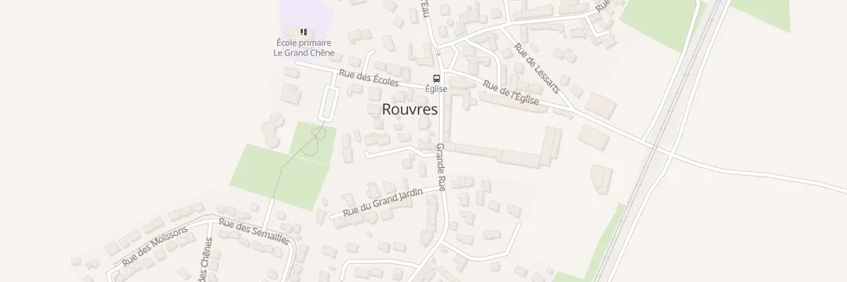 Plan du 1 Cour des Vergers à Rouvres