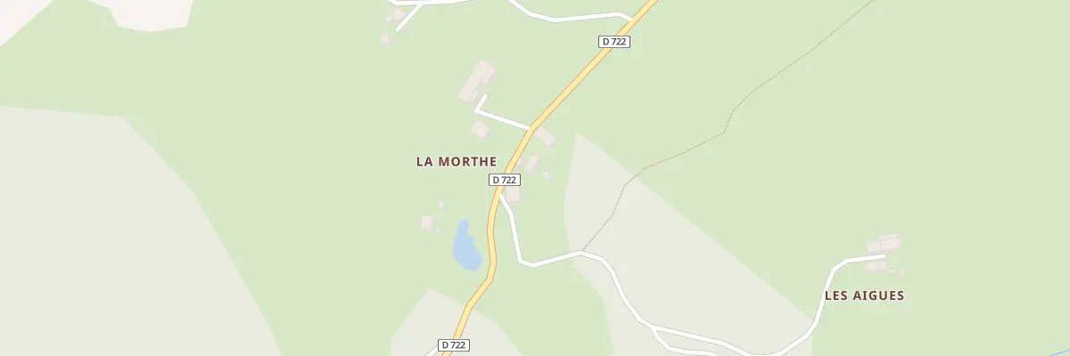 Plan du 5123 La Morte à Montboudif