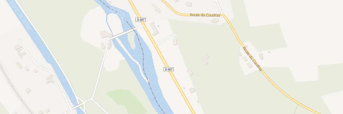 Plan du 54 Rte de Glandelles à Bagneaux-sur-Loing