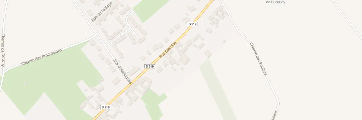 Plan du 96 Rue Dierville à Bucquoy