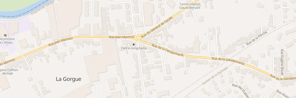 Plan du 2 Rue de la Gendarmerie à La Gorgue