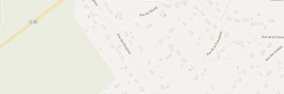 Plan du 22 Rue des Bruyères à Nogent-sur-Vernisson