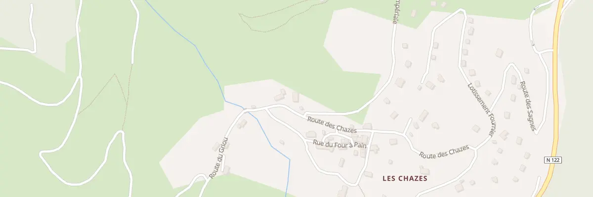 Plan du 30 Rte du Griou à Saint-Jacques-des-Blats