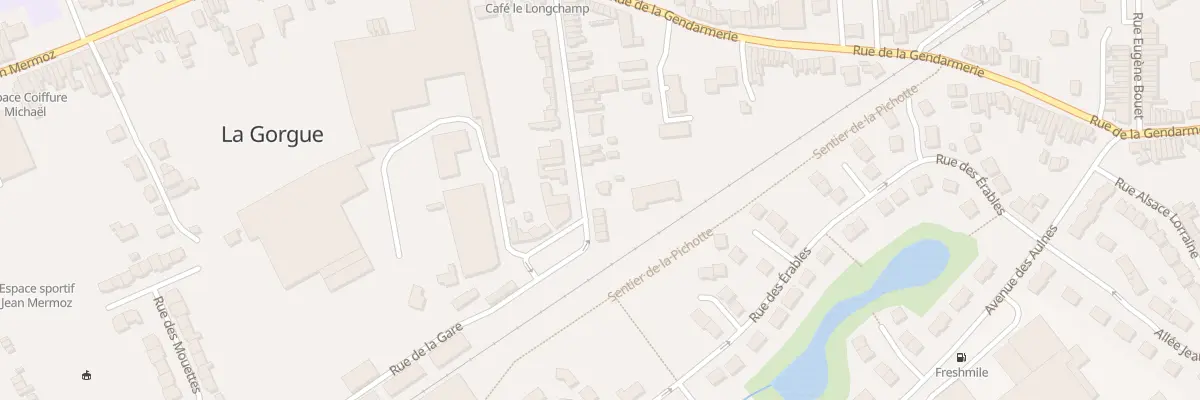 Plan du 34 Rue de la Gare à La Gorgue