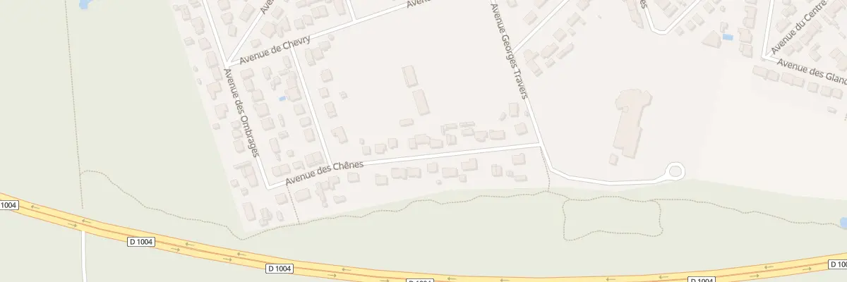 Plan du 16 Av des Chênes à Gretz-Armainvilliers
