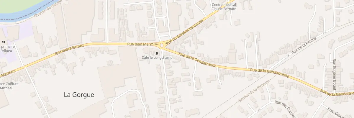 Plan du 6 Rue de la Gendarmerie à La Gorgue