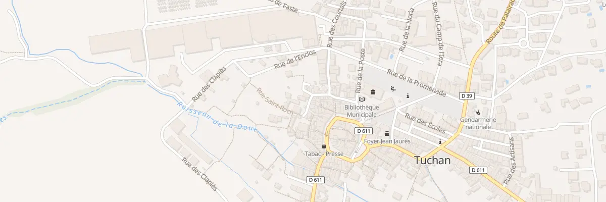 Plan du 36 Rue Saint-roch à Tuchan