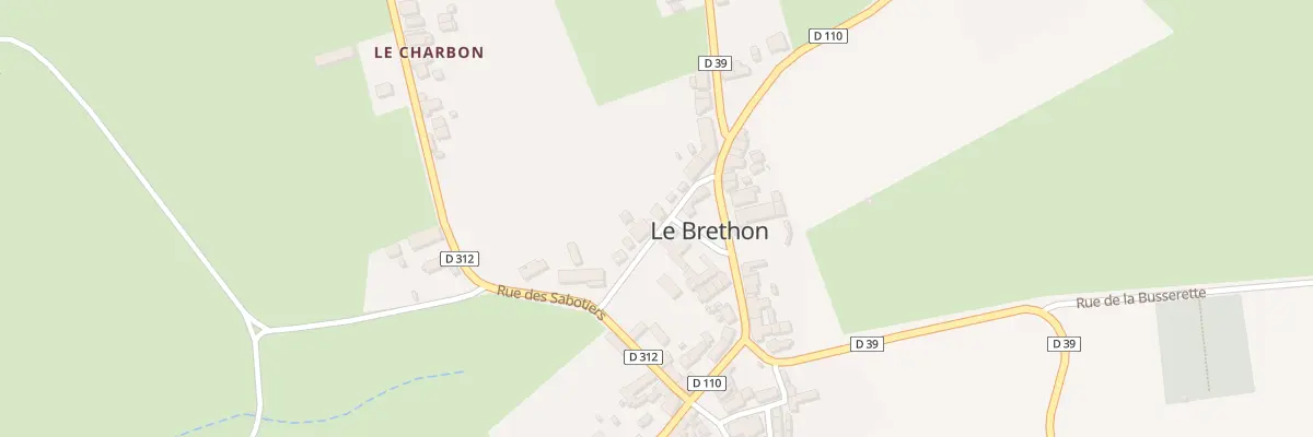 Plan du 3 Rue Fortassiere au Brethon