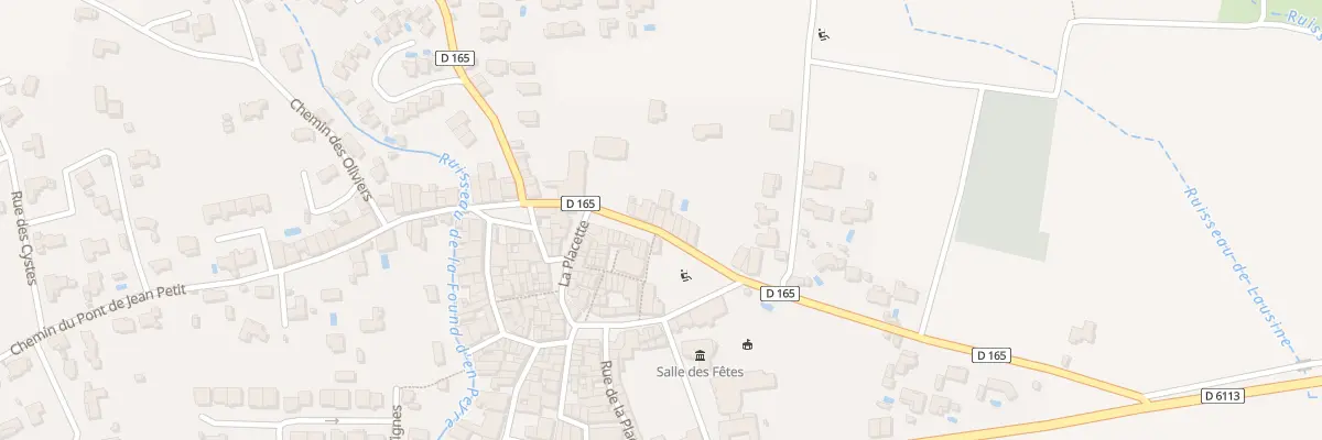 Plan du 15 Rue du Château à Conilhac-Corbières