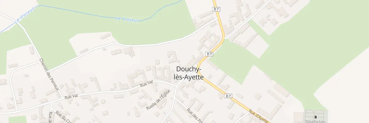 Plan du 2 Rue de Boiry à Douchy-lès-Ayette