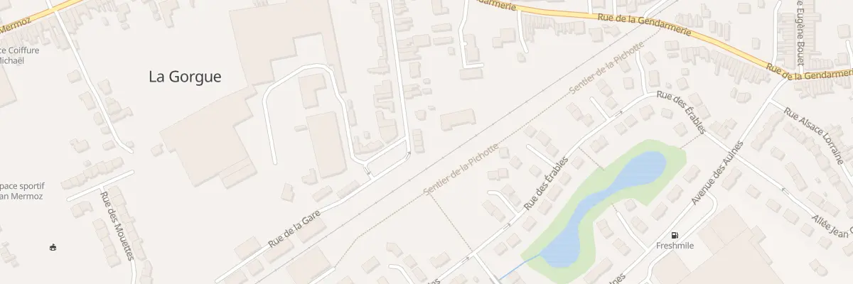 Plan du 40 Rue de la Gare à La Gorgue