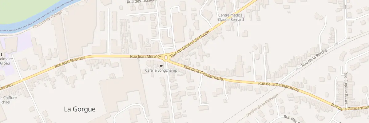 Plan du 1 Rue de la Gendarmerie à La Gorgue