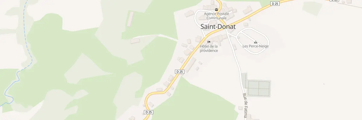 Plan du 5044 Saint Donat à Saint-Donat