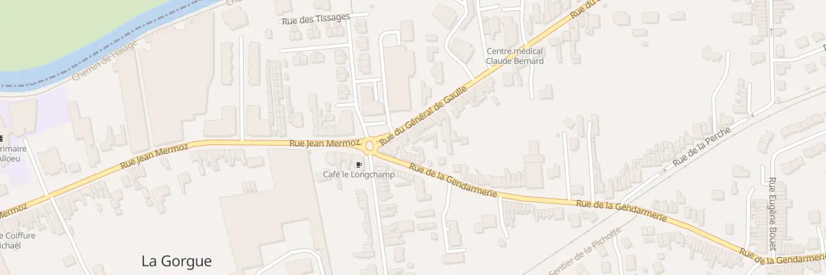 Plan du 8 Rue du General de Gaulle à La Gorgue