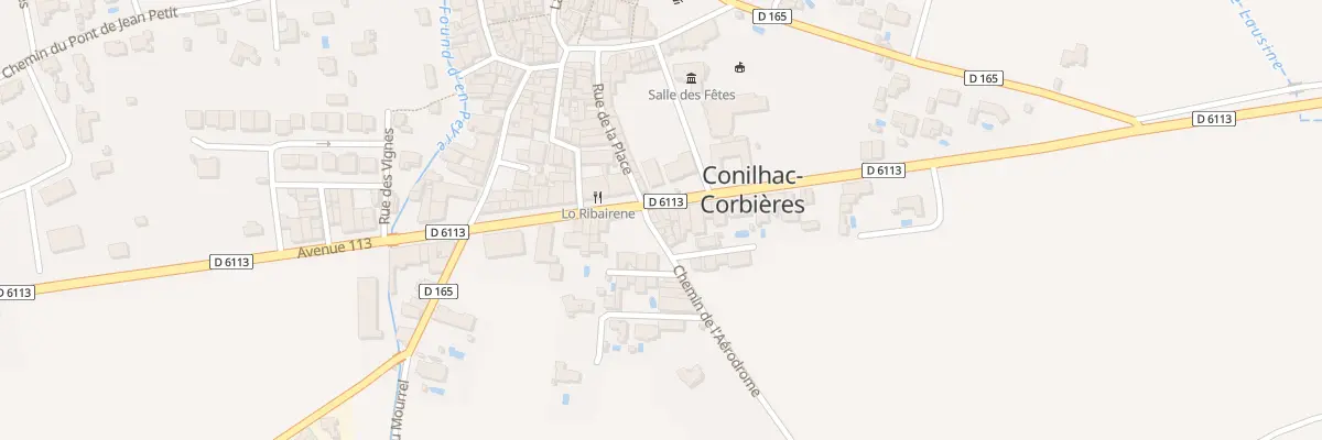 Plan du 25 Av 113 à Conilhac-Corbières