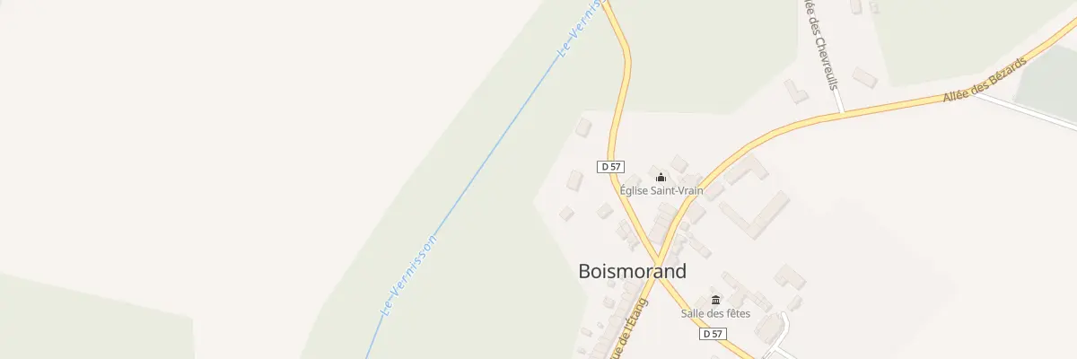 Plan du 7 Rte de Cormont à Boismorand