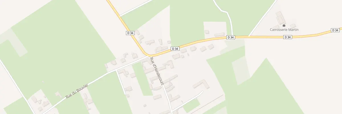 Plan du 2 Rue de Ficheux à Blairville