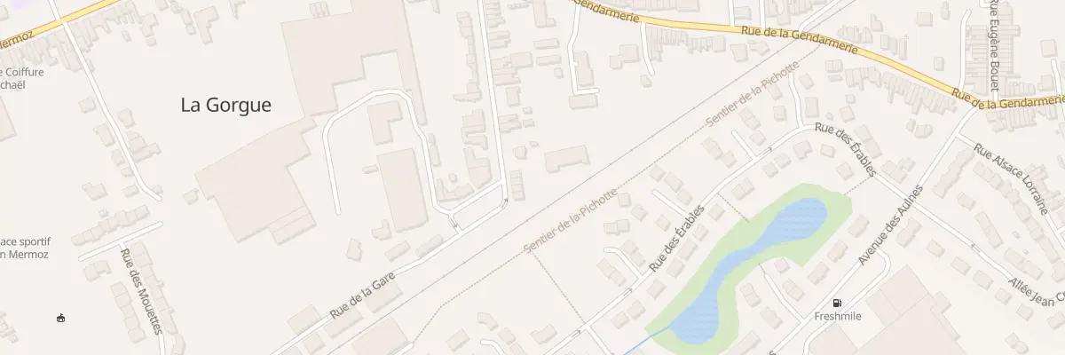 Plan du 38 Rue de la Gare à La Gorgue