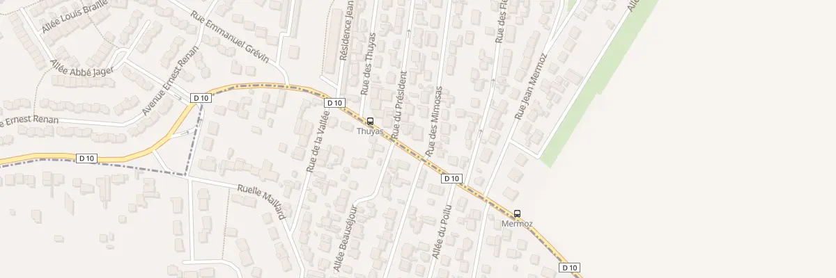 Plan du 28 Rue des Mimosas à Lagny-sur-Marne