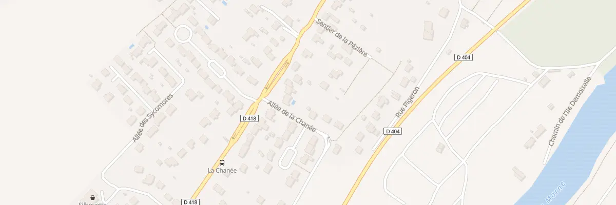 Plan du 87 Rue du Général de Gaulle à Annet-sur-Marne