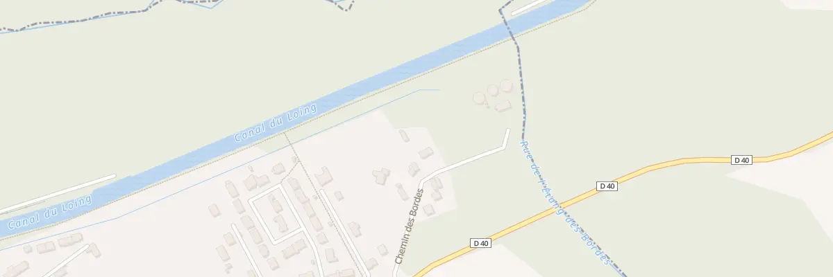 Plan du 9 Che des Bordes à Moncourt-Fromonville