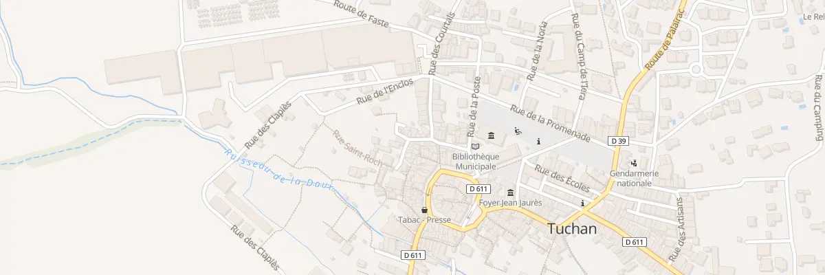 Plan du 28 Rue Saint-roch à Tuchan