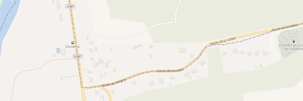Plan du 12 Rte de Poligny à Poligny