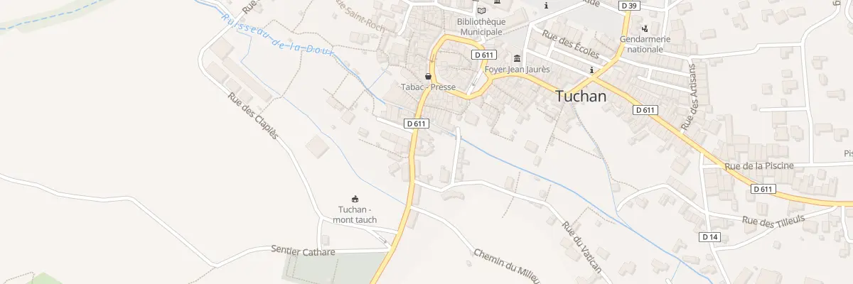 Plan du 7 Rue du Pont à Tuchan