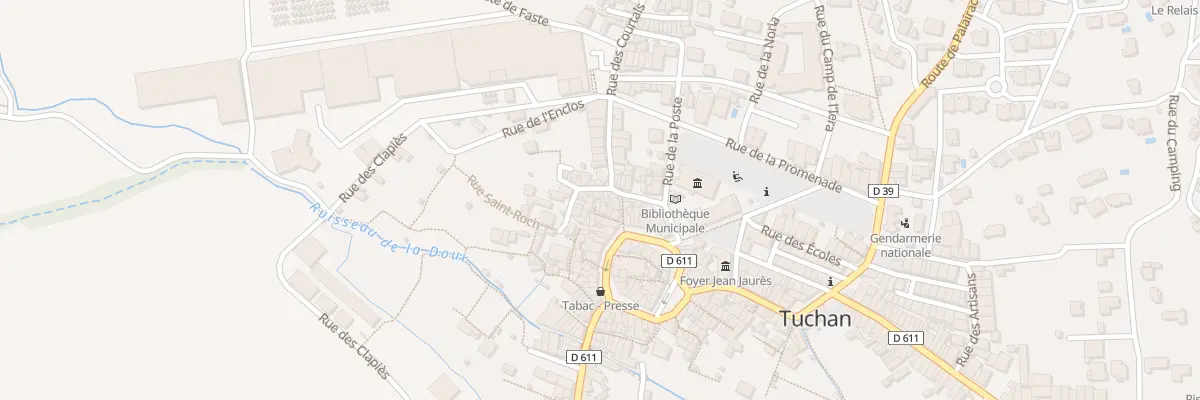 Plan du 9 Rue Saint-roch à Tuchan