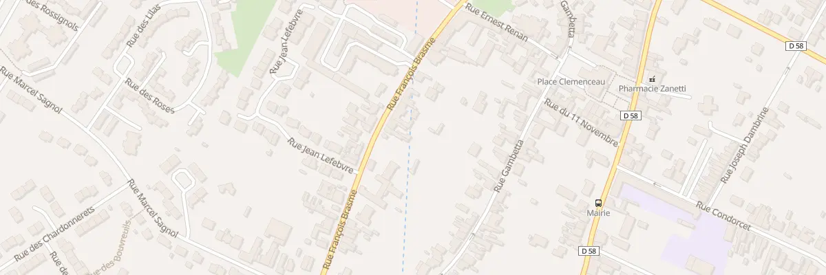 Plan du 57 Rue François Brasme à Bully-les-Mines