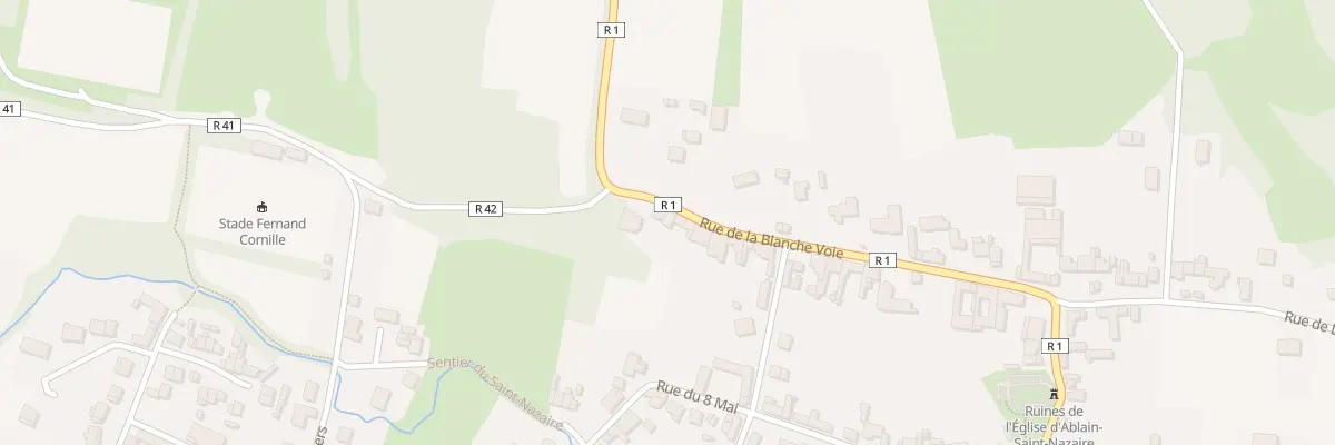Plan du 37 Rue Blanche Voie à Ablain-Saint-Nazaire