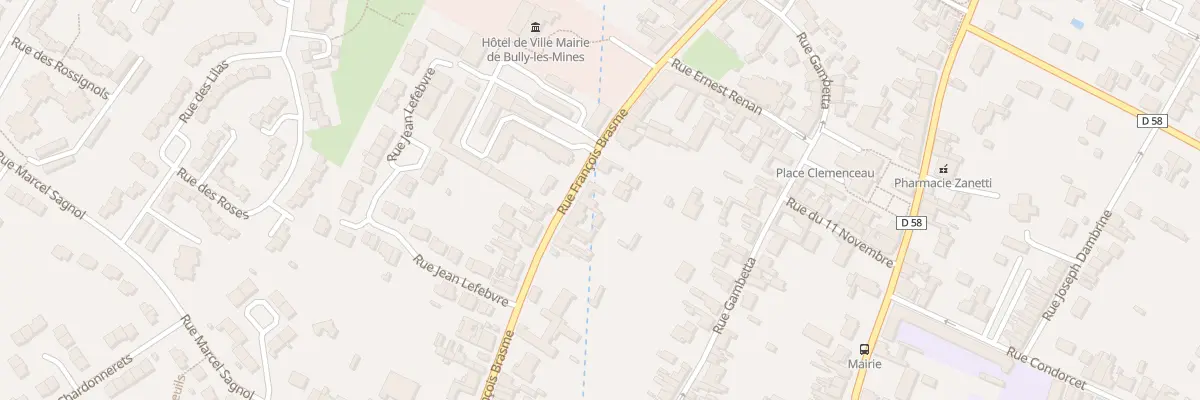 Plan du 53 Rue François Brasme à Bully-les-Mines