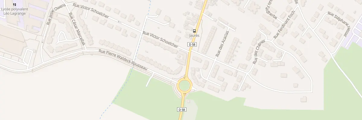 Plan du 200 Rue Jean Jaurès à Bully-les-Mines