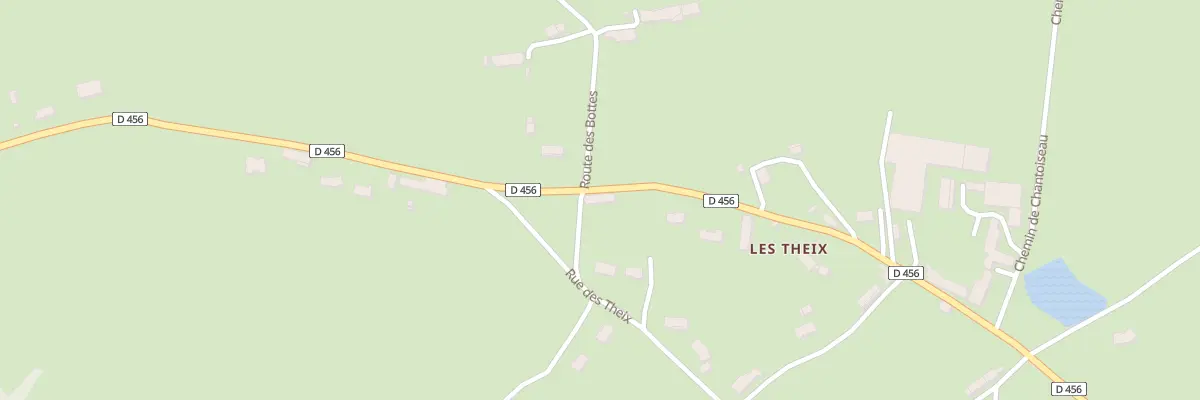 Plan du 27 Les Theix à Saint-Angel
