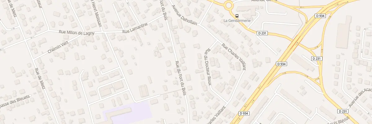 Plan du 19 Rue du Fort du Bois à Lagny-sur-Marne
