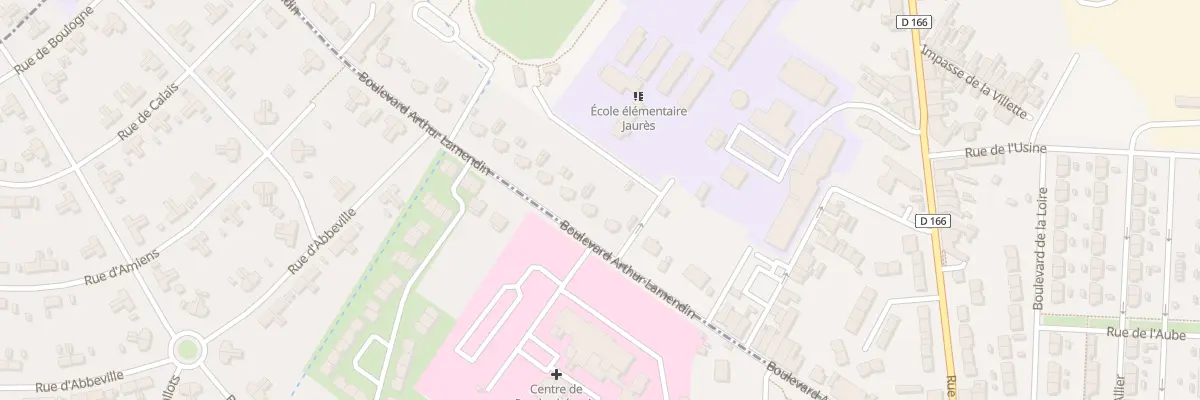 Plan du 79 Bd Arthur Lamendin à Mazingarbe