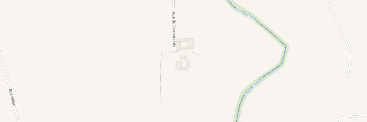 Plan du 309 Rue du Vermandois à La Couture