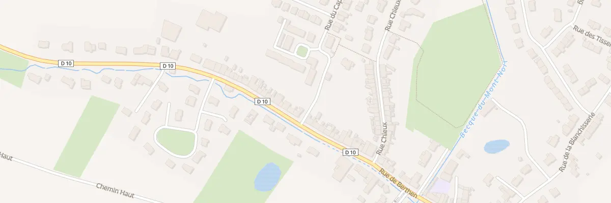 Plan du 344 Rue de Berthen à Saint-Jans-Cappel