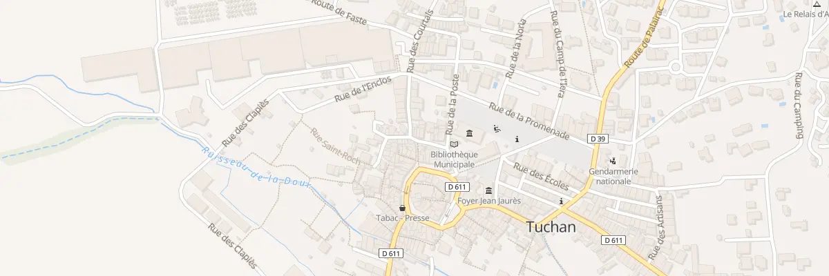 Plan du 20 Rue Saint-roch à Tuchan